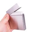 Stainless Steel Clamshell Business Cigarette Case for Men (Y-9) - 1