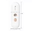 Rechargeable Beauty Sprayer: Portable Water Replenishing Device White - 3