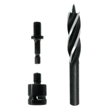 Woodman Door Lock Drill Bit - Electric Wrench 22mm Hole Opener - 1
