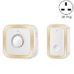 CACAZI A58 Smart Wireless Doorbell, UK Plug, Gold, No Battery - 1