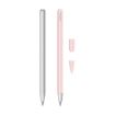 2 Sets 3 In 1 Stylus Cover & Two-Color Pen Cap For Huawei M-Pencil Pink - 1