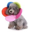 L Size Rainbow Dog Flower Pet Protection Collar - 2