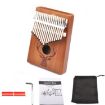 17-Tone Deer Head Kalimba Thumb Piano for Beginners (Retro Kit) - 1