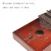 17-Tone Deer Head Kalimba Thumb Piano for Beginners (Retro Kit) - 5