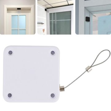 P093 Telescher Auto Doorkeeper Door Closer, 2nd Gen White 500g - 1