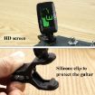 AROMA Multi-Function Electronic Tuner for Guitar, Ukulele, Violin, Bass - 4