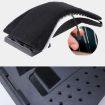 Electric Waist Lumbar Massager: Spine Heating Belt (US Plug, White) - 3