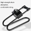 WEST BIKING YP0801100 Bicycle Seat Cushions Shock Absorbers (Black) - 2