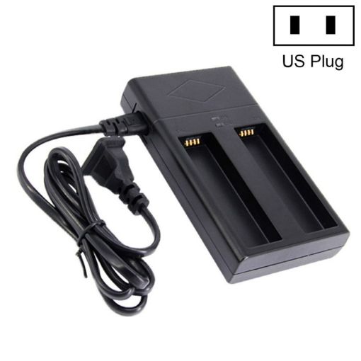 Jinnet Dual Charger for DJI/Osmo Gimbal Camera - US Plug (2 PCS) - 1