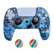 2 PCS Silicone Protective Cover for PS5 Gamepad with Caps - 1