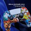 PS5 Gamepad Silicone Cover Set: 2 Covers & 10+ Thumb Grips - 4