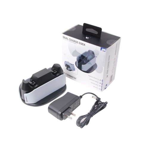 SPARKFOX W20P508 Dual Wireless Charger for PS5 with Accessories - 1