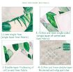 Mediterranean Cotton Linen Geometric Placemat Potholder (Fish Bone) - 3