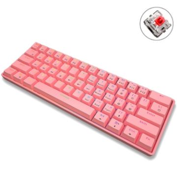 LEAVEN K28 RGB Wireless Bluetooth Wired Mechanical Keyboard Red Axis - 1