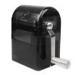 MYQ-053 Hand-cranked Cigarette Grinder with Plastic Drawer (Black) - 1