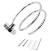 304 Stainless Steel Hair Dryer Bracket Bathroom Rack - 6