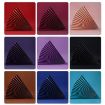 69x39cm Purple Red Folding Fan Photo Background Cardboard Prop - 2