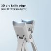 Colorful Stainless Steel Large Anti-Fly Nail Cutting Knife - 6