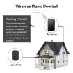 CACAZI A19 Wireless Music Doorbell, EU Plug, Black, No Battery - 5