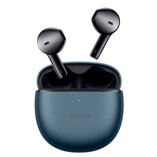 vivo TWS Air Wireless Earphones, Dual Mic, AI Noise Reduction, Blue - 1