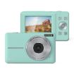 DC403L-AF Green 2.4" 16X Zoom HD Mini Children Camera AU Plug - 1