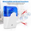 LY-103 220V Blue Sound Light Emergency Alarm Call Connection - 5