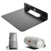Universal Wall Storage Bracket for Bluetooth Speaker, Black - 1