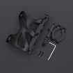 SMCP5456 Motorcycle Drink Holder, Kettle Frame, Black Clamp - 2