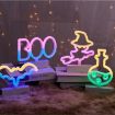 Broom Witch LED Neon Light - Festive Bar Shop Decoration - 6