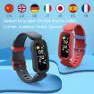 S90 Purple Smart Bracelet: Sleep Monitor & Bluetooth Pedometer - 4