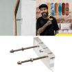 Transparent Wall Mount Bracket for Four-Wheel Skateboard - 1