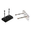 Transparent Wall Mount Bracket for Four-Wheel Skateboard - 2