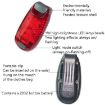 Warm Light 3 LED Red Bicycle Tail Light for Night Running and Cycling - 4
