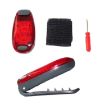 Green LED Outdoor Bicycle Tail Light for Night Cycling & Running - 3