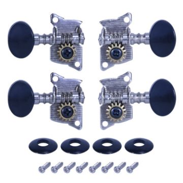 16 PCS Metal Ukulele Open Type Single Link Tuning Set - 1