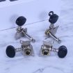 16 PCS Metal Ukulele Open Type Single Link Tuning Set - 4