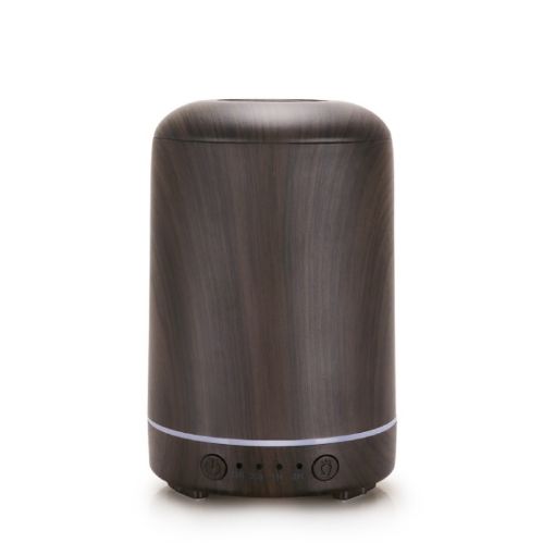 STB-105 Dark Wooden Grain Aromatherapy USB Air Purifier - 1