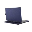Blue Multifunctional PU Leather Laptop Case with Stand, 13.3 inch - 3