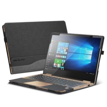 Lenovo Yoga 720-13 PU Leather Case (Gentleman Gray) - 1