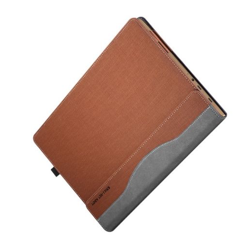 Lenovo Yoga 730-13 Brown PU Leather Laptop Protective Case - 1