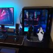 Acrylic Game Console Handle Stand for Xbox, PS4, PS5, NVIDIA - 6