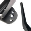 S699 Sickle Metal Furniture Leg, 15cm Height (Gun Black) - 5