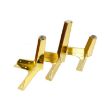 LH-FJ0039 Furniture Legs, 10cm Height, Metal, Gun Black Finish - 6