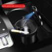LED Ambient Light Red Car Ashtray - 6