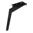 Adjustable Knife Shape Metal Furniture Legs, 22cm, Matte Black - 2