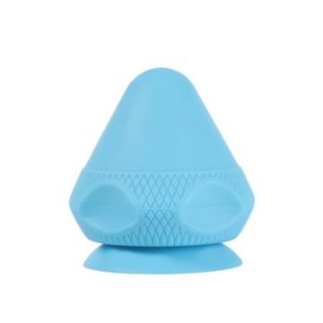 Silicone Suction Cup Muscle Massage Ball - Blue - 1
