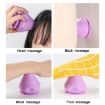 Silicone Suction Cup Muscle Massage Ball - Blue - 6