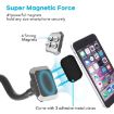 Car Suction Cup Magnetic Gravity Bracket M08-S1 Gray - 5