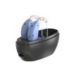 Elderly Hearing Aid Sound Amplifier, US Plug, Blue/Black Charging Bin - 2
