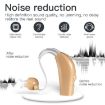 Elderly Hearing Aid Sound Amplifier, US Plug, Blue/Black Charging Bin - 5